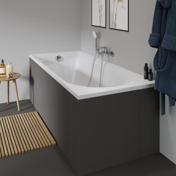 banera-recta Bañera recta en forma Cerámicas